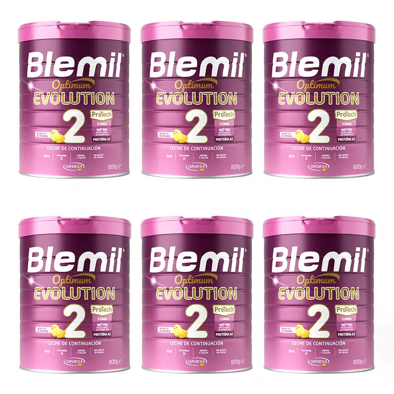 Pack Blemil Evolution 2 , 6 x 800 gr