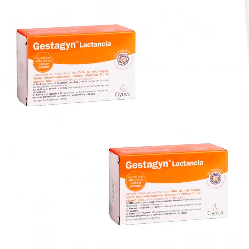 Gestagyn Pacote Lactação 2x30 Cápsulas