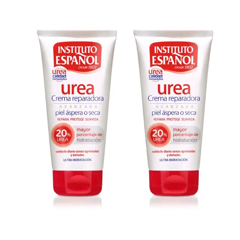 Embalagem Instituto Español 20% Urea Cream Tube , 2x150 ml