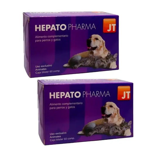 JTPharma Hepato Pharma Pack 2 x 60 comprimidos