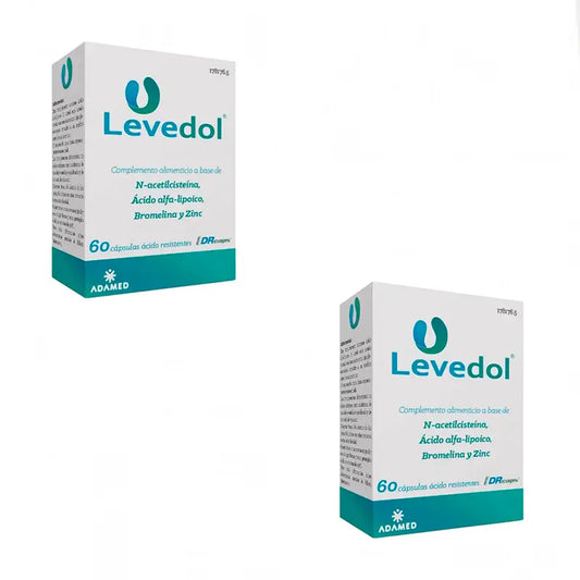 Pack Levedol, 2x60 Cápsulas