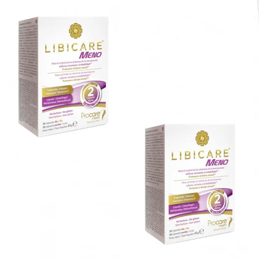 Pack Libicare Meno 2x60 Cápsulas, Dia e Noite