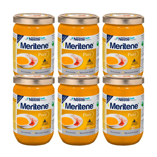 Pack Meritene Puré de Atum com Legumes 6x300g