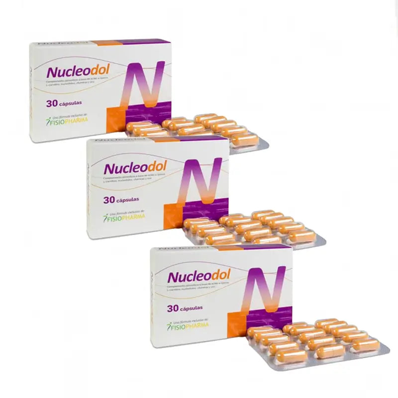 Nucleodol Pack, 3x30 cápsulas