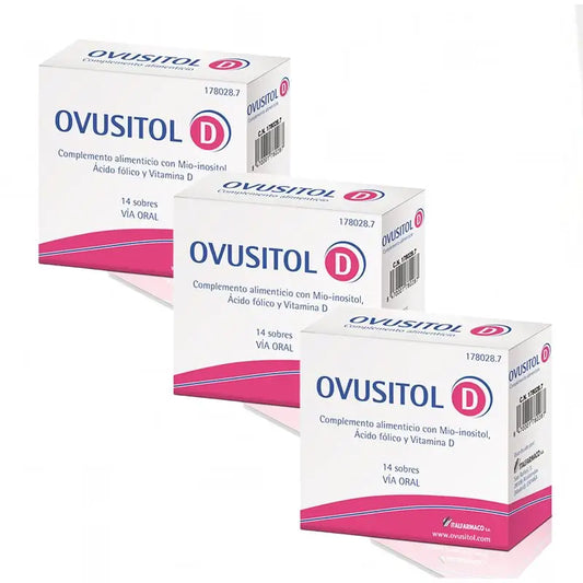 Embalagem Ovusitol D, 3x14 Envelopes