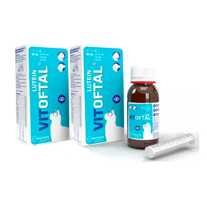 Pack Pharmadiet Vitoftal Lutein Lutein Gel Plus, 50 ml 2 unidades