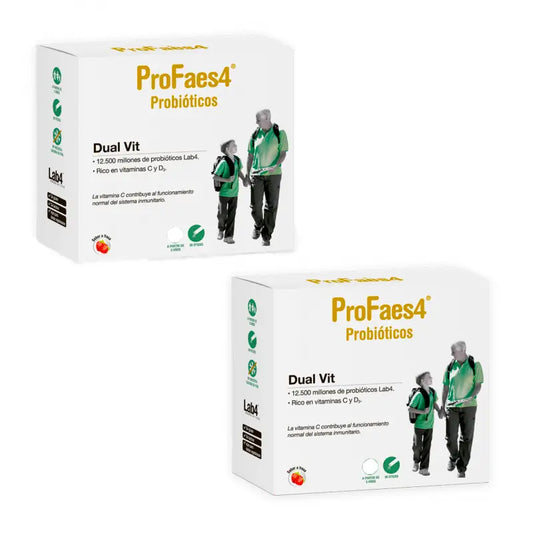 Profaes4 Probiotic Pack Dual Vitamins 2X30 Sticks