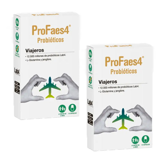 Profaes4 Travellers Pack 2X14 Cápsulas