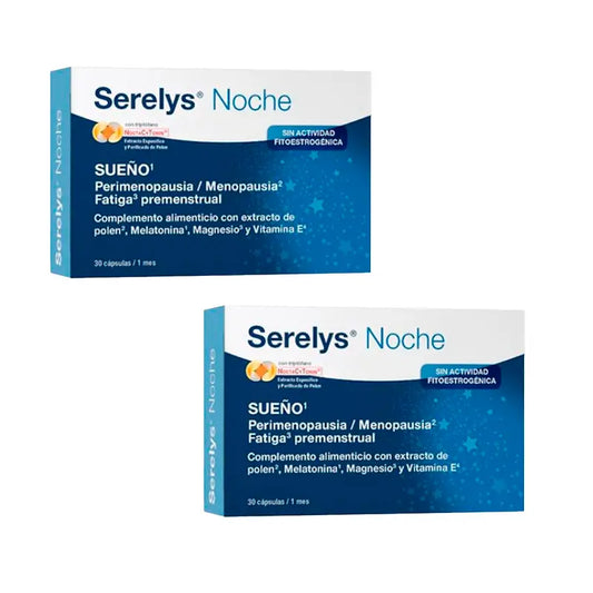 Pack Serelys Suplemento Alimentar Noturno, 2x30 Cápsulas