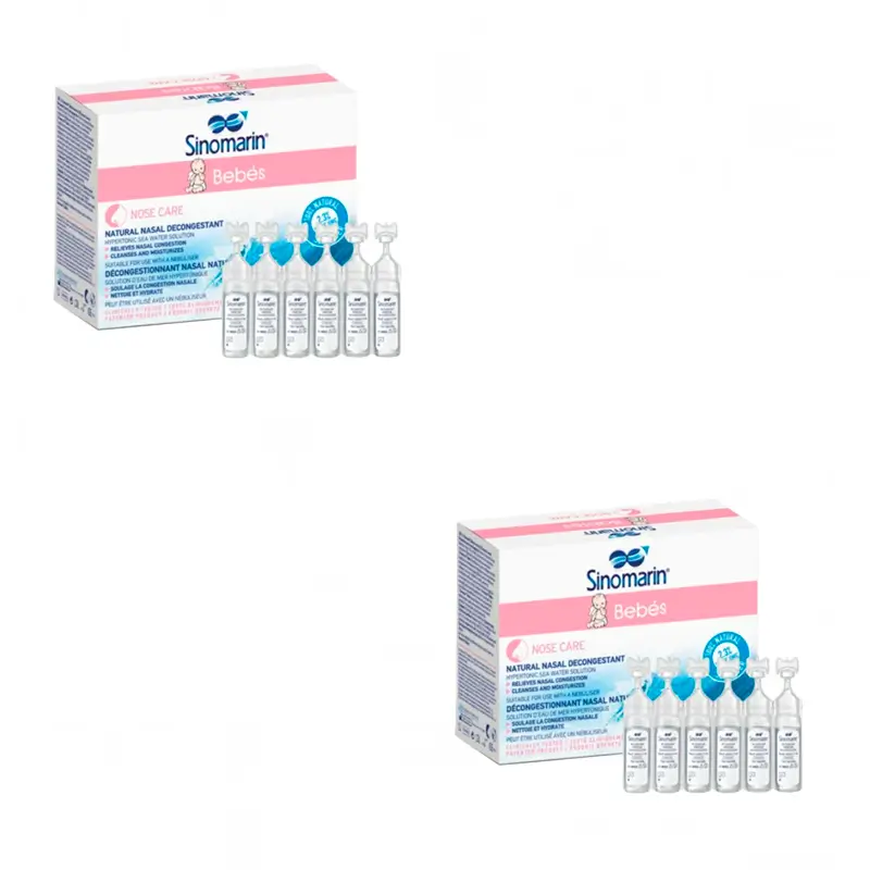 Sinomarin Baby Pack, produtos de saúde de dose única, 2x24 unidades