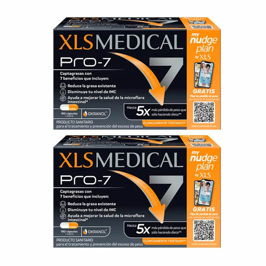 XLS Medical Pro 7 Nudge, 2X180 comprimidos