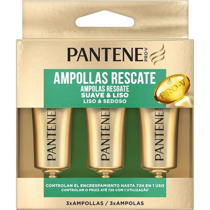 Ampolas Pantene Suave & Alisado Srp 6Pcs 6X3X15Ml