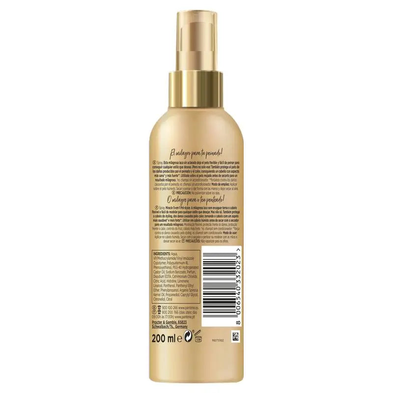 Pantene Pro-V Miracle 5 Em 1 Spray Pré-Estilização 200 Ml