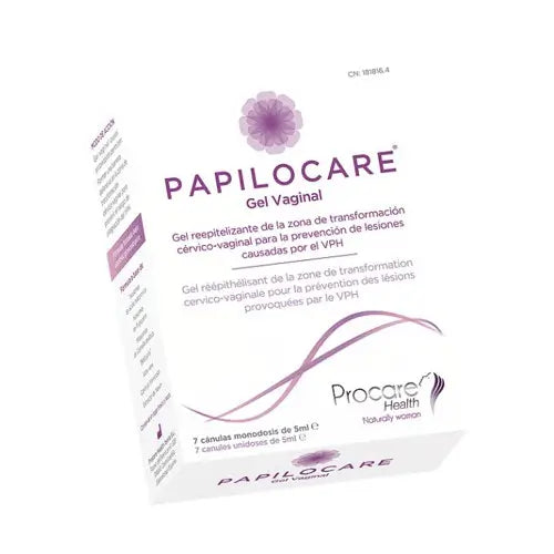 PAPILOCARE GEL VAGINAL 7 CÂNULAS 5 ML