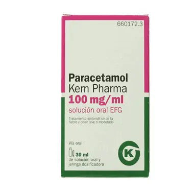 Paracetamol Kern Pharma Efg Solución Oral 30 ml