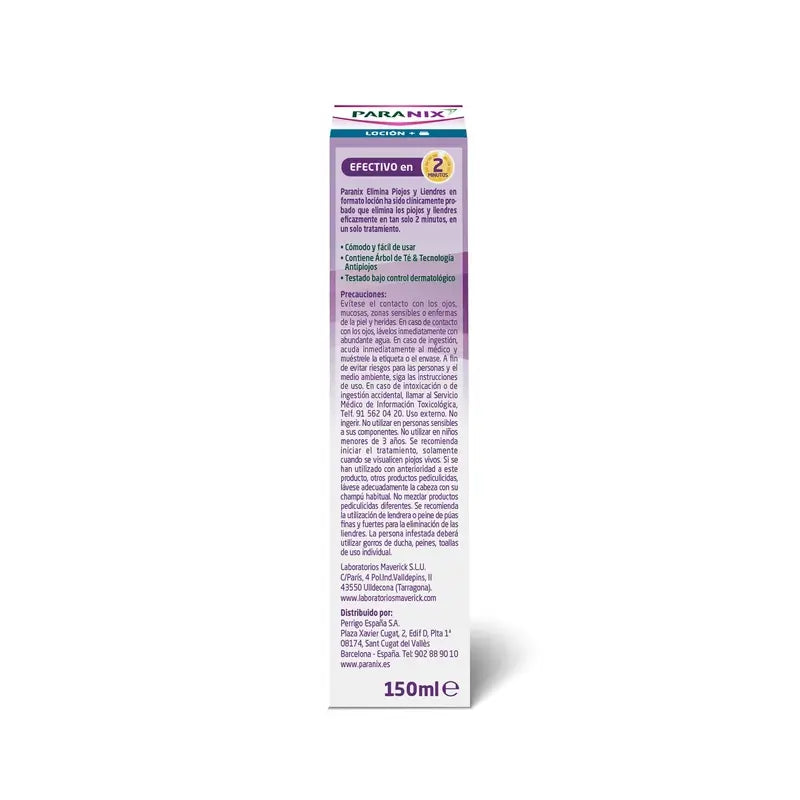 Loção Eliminadora Paranix , 150 ml