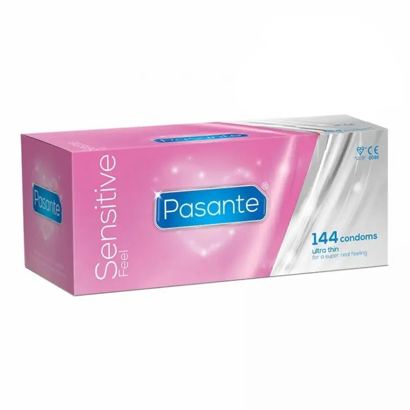 Pasante Preservativo Sensitive Pouch, 144 unidades