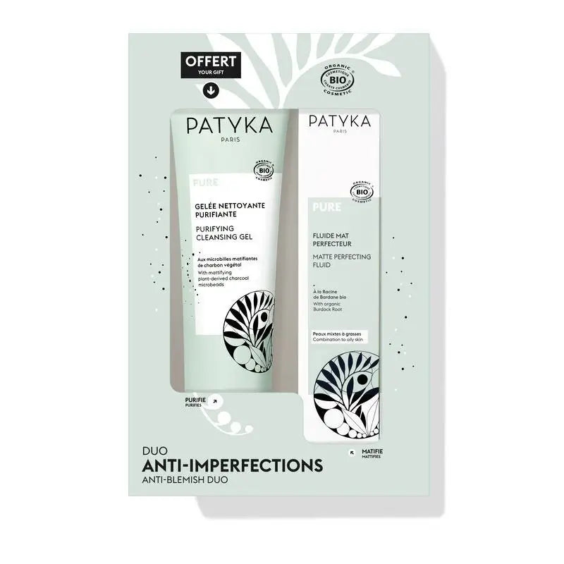 Caixa Patyka Pure 2024, 200 ml + 150 ml