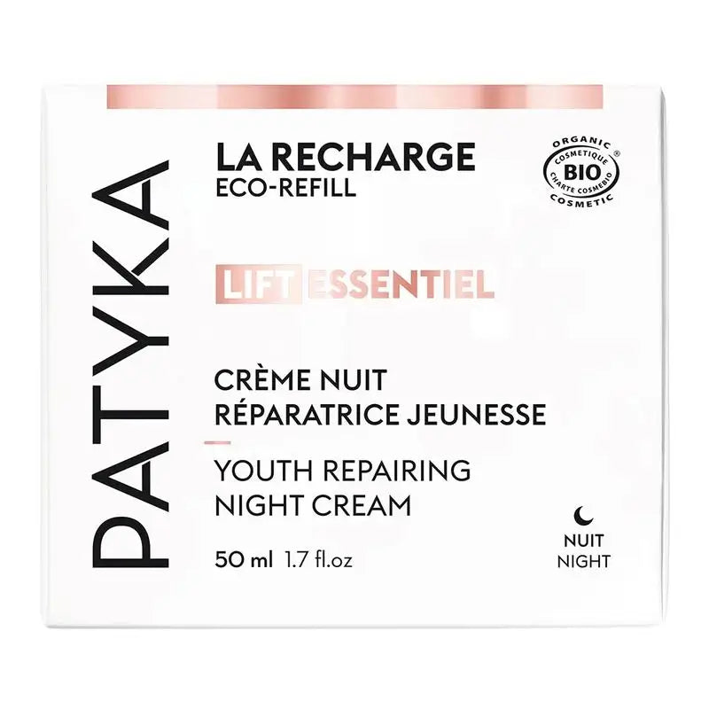 Patyka Creme de Noite Reparador da Juventude - Recarga, 10 ml