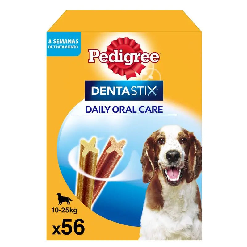 Pedigree Dentastix Multipack Raza Mediana 56Uds