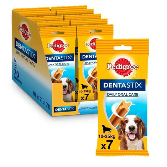 Pedigree Dentastix Caixa para Raças Médias 10X180Gr