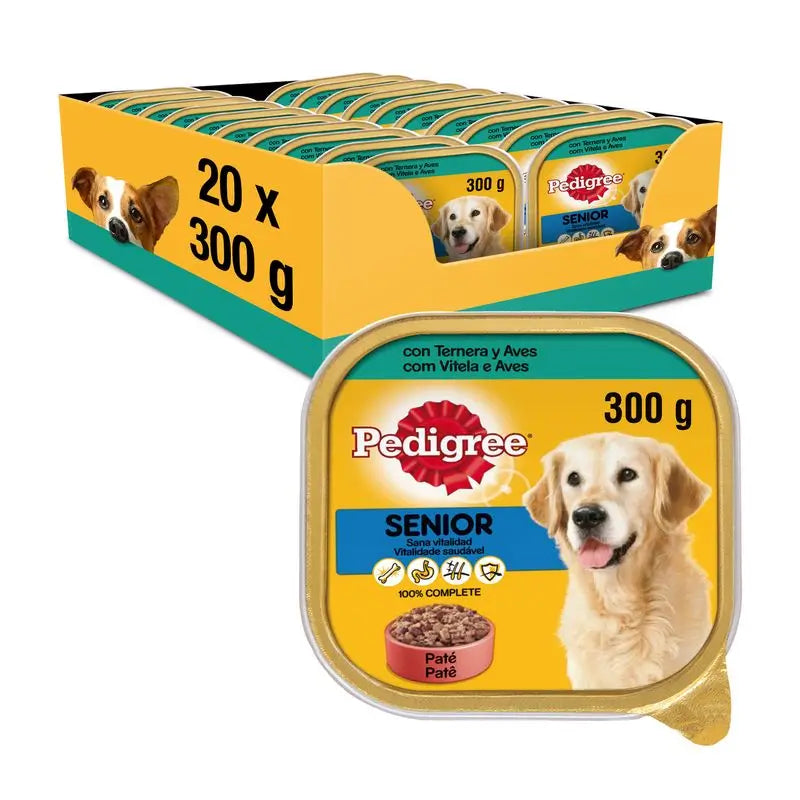 Pedigree Sénior Terrina Caixa 20X300Gr