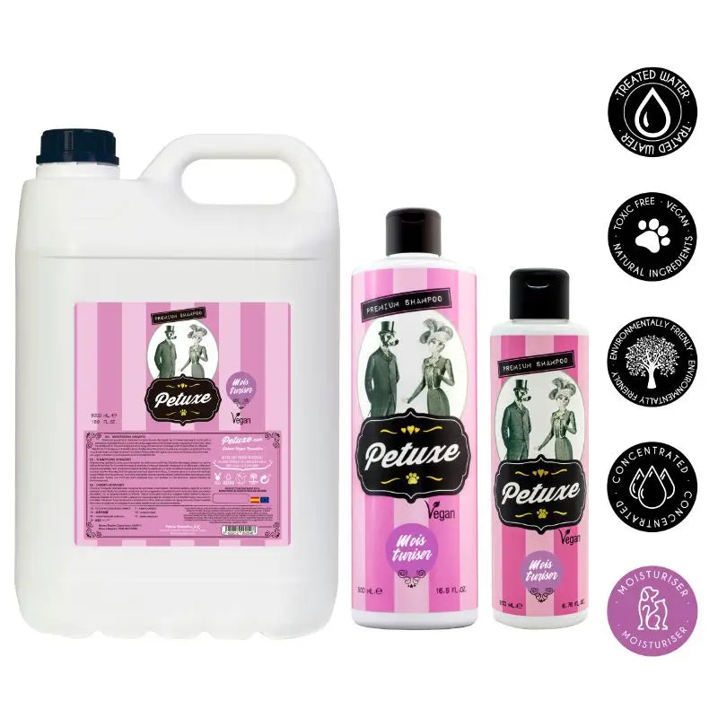 Petuxe Champú Hidratante Para Cabello Largo Y Liso 500 Ml