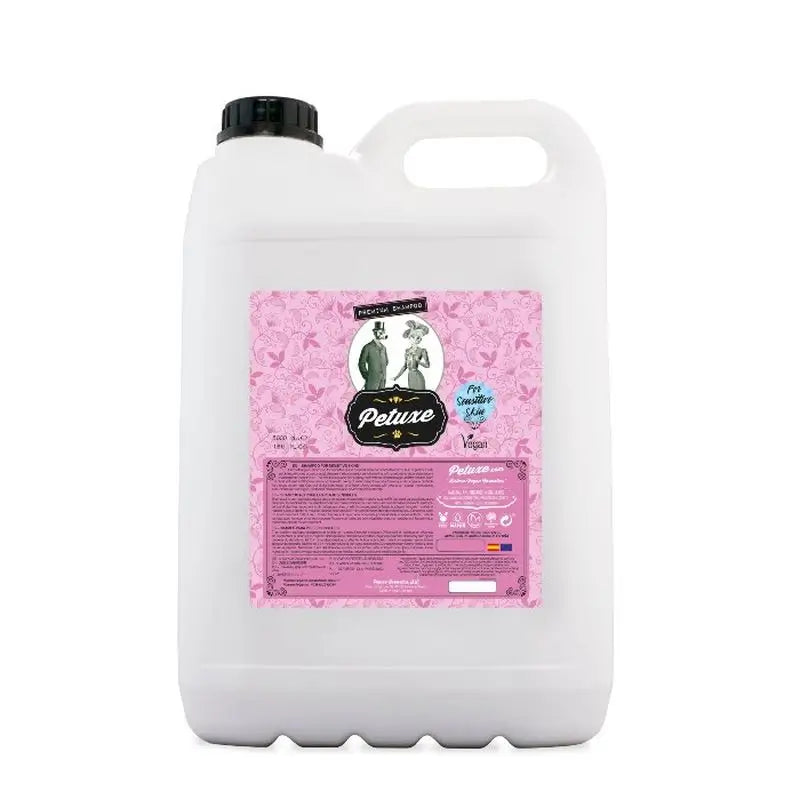 Champô Hipoalergénico Petuxe (Pele Sensível). Zero%: Sal, Sulfatos, Silicones,... 5000 Ml