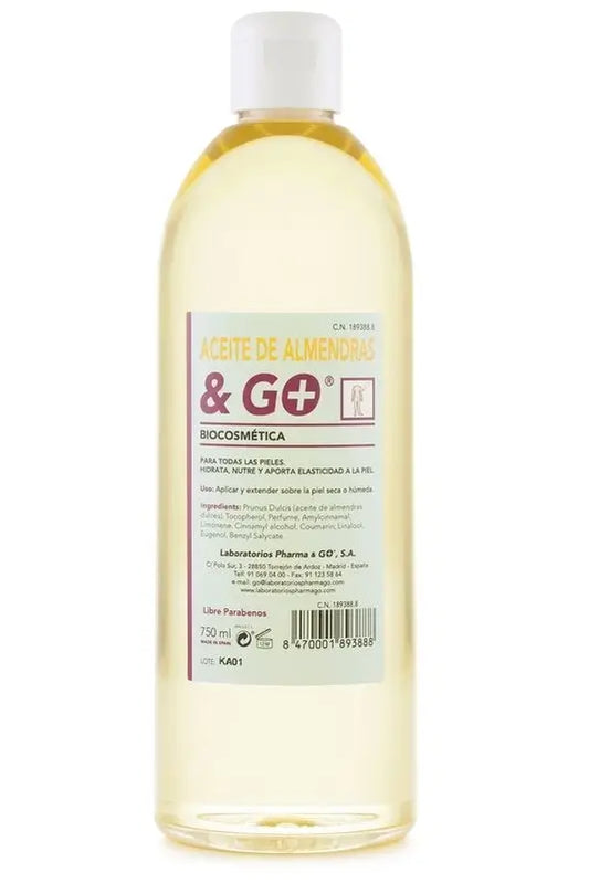 Pharma & Go Óleo de Amêndoas Doces 750Ml.