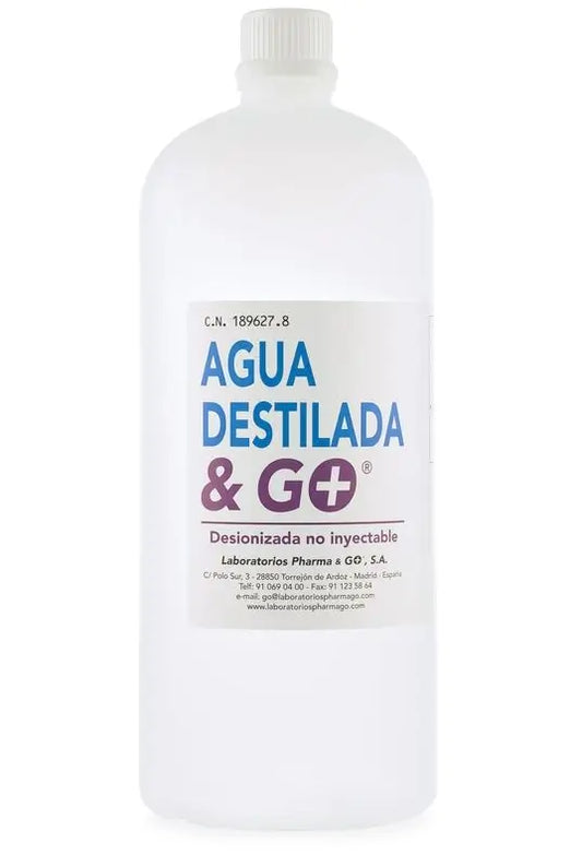 Pharma & Go Agua Destilada 1000Ml. 