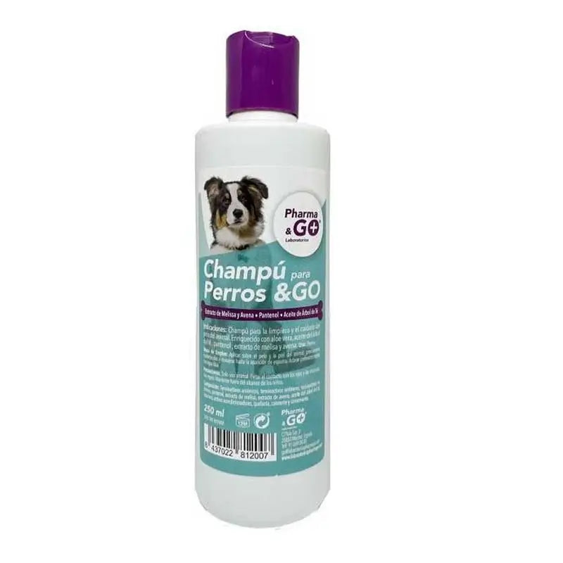 Pharma & Go Champô para Cães 250Ml.