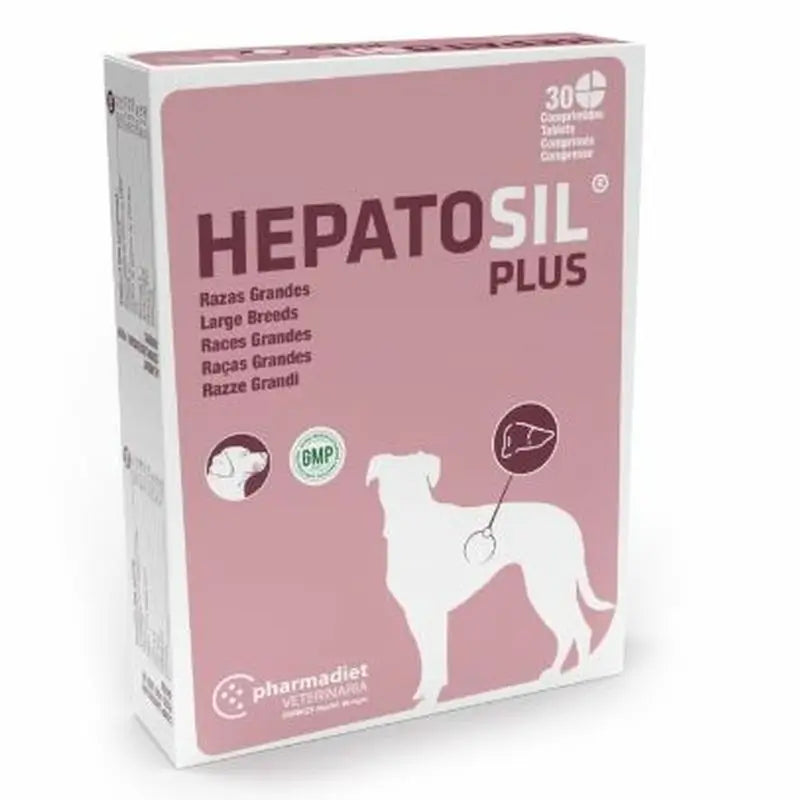 Hepatosil Plus Raça Grande, 30 Comprimidos