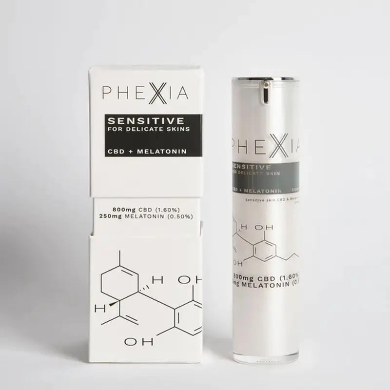 Phexia Sensitive, Creme para Pele Sensível CBD & Melatonina 50Ml