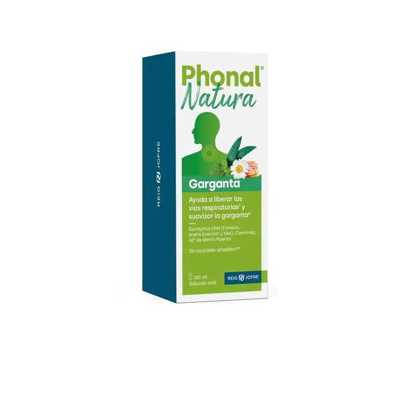 Phonal Natura Garganta 120 Ml, 120 ml