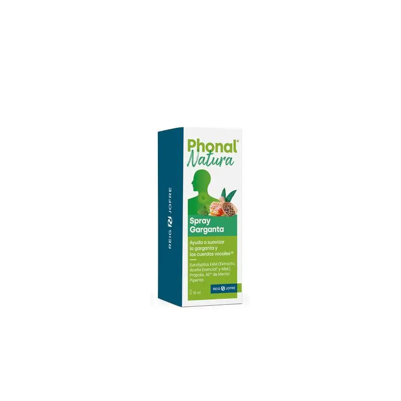 Phonal Natura Spray para a garganta, 15 ml