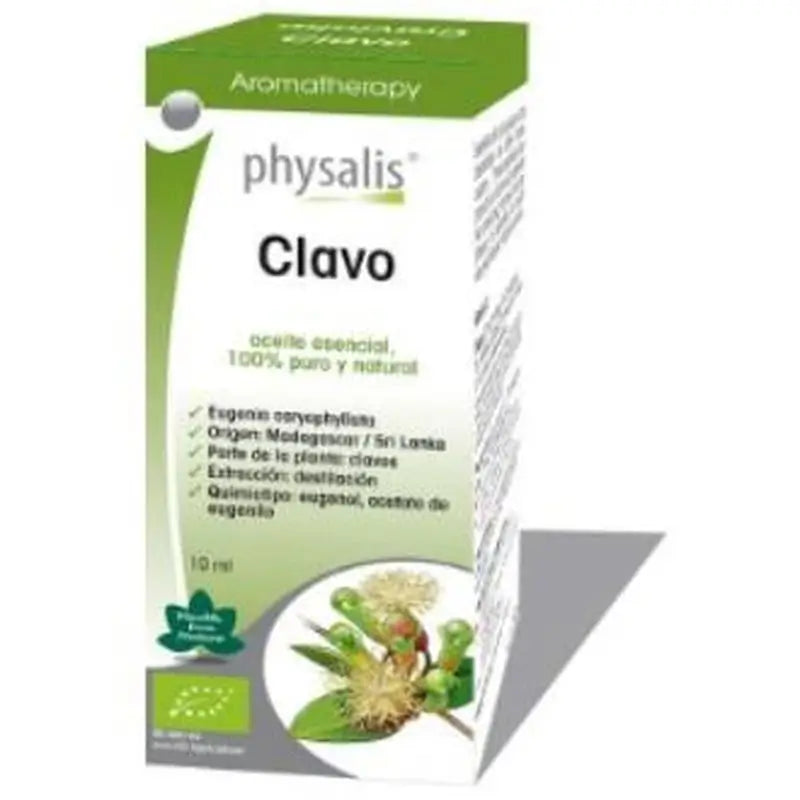 Physalis Esencia Clavo 10Ml. Bio