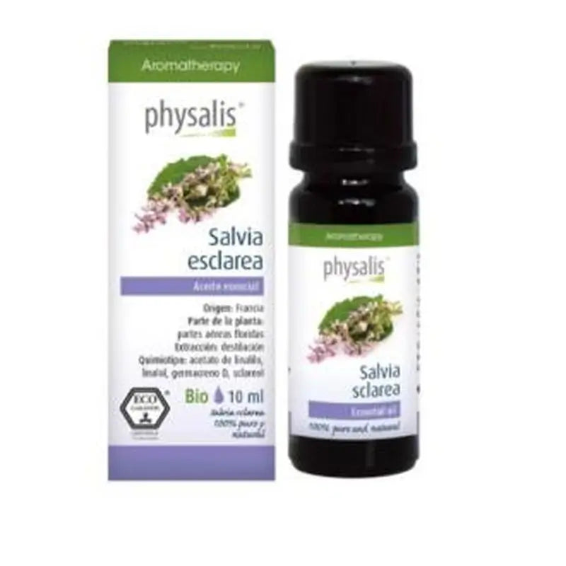 Physalis Esencia Salvia Esclarea 10Ml. Bio