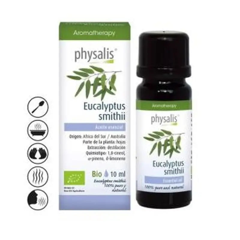 Physalis Eucalipto Smithii Aceite Esencial 10Ml. Bio