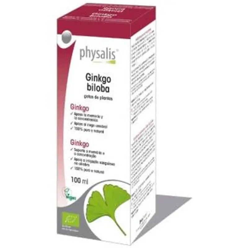 Physalis Ext. Ginkgo Biloba 100Ml. Bio