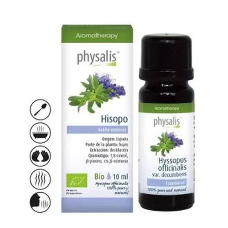 Physalis Hisopo Aceite Esencial 10Ml. Bio