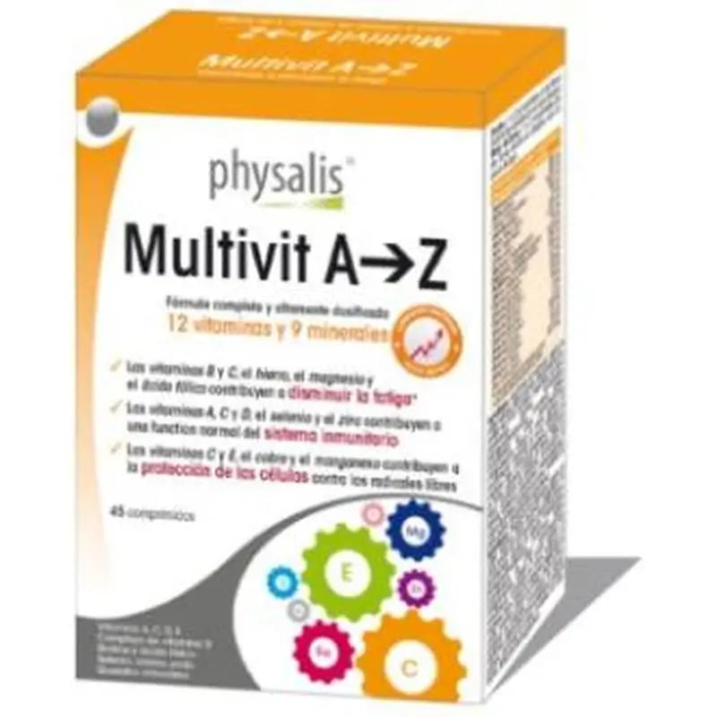 Physalis Multivit A-Z 45 Comprimidos