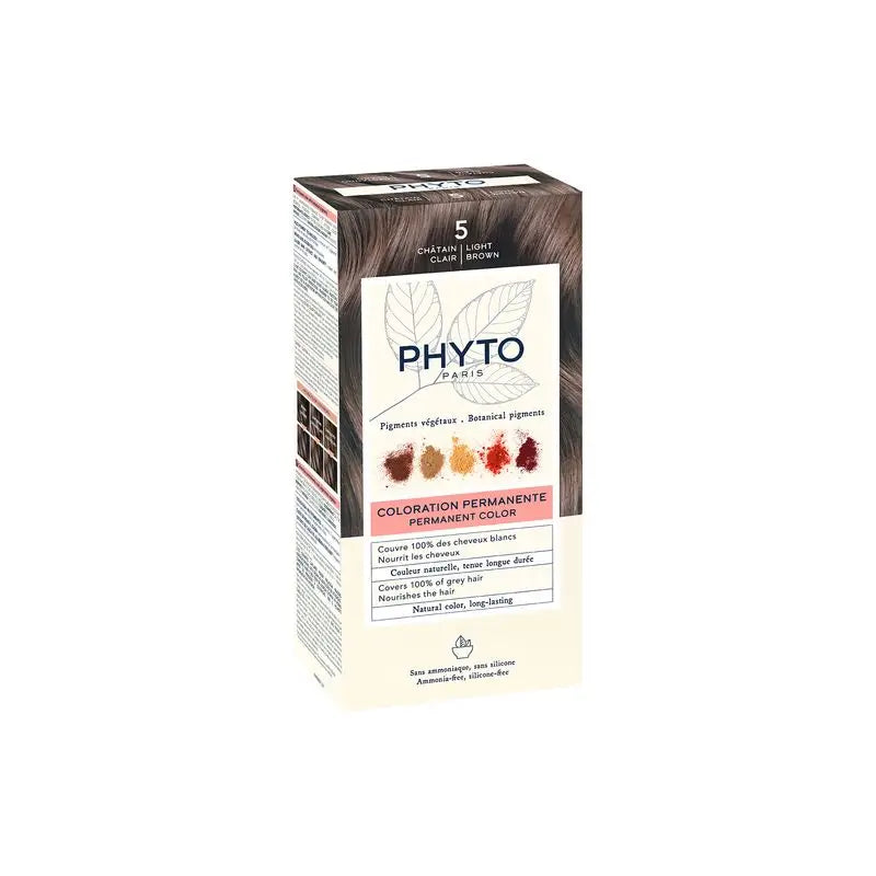 PHYTO Phytocolor 5 coloración permanente castaño claro