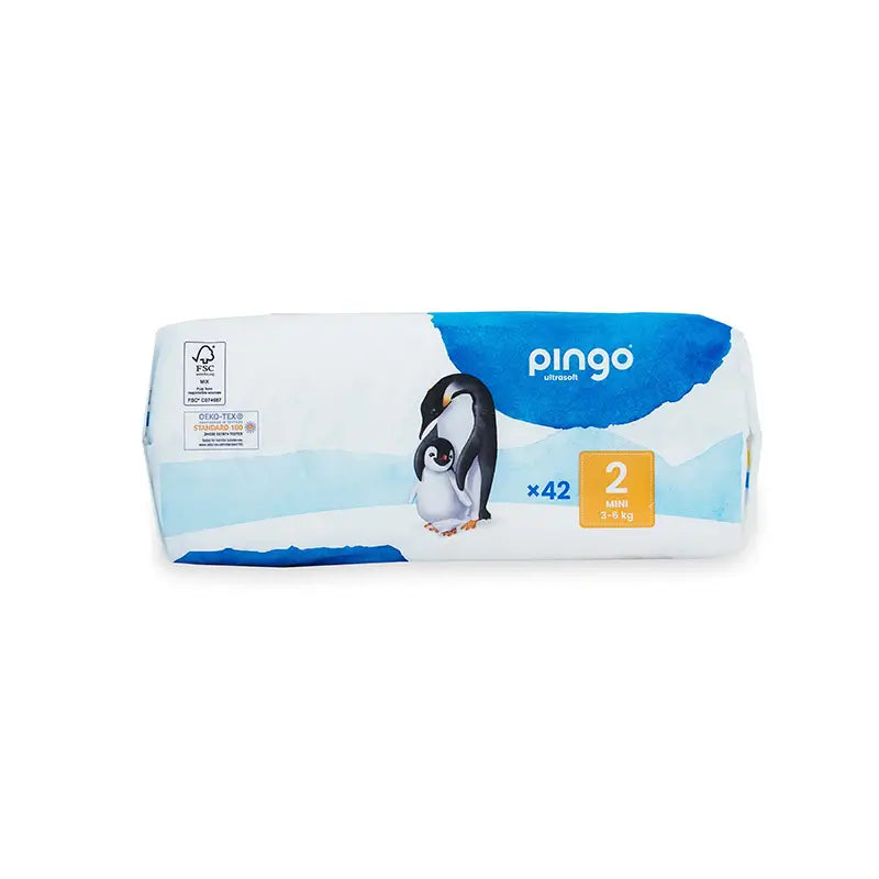 Pingo Pañales Ecológicos, Talla 2 Mini