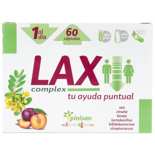 Pinisan Lax Complex, 60 Cápsulas      