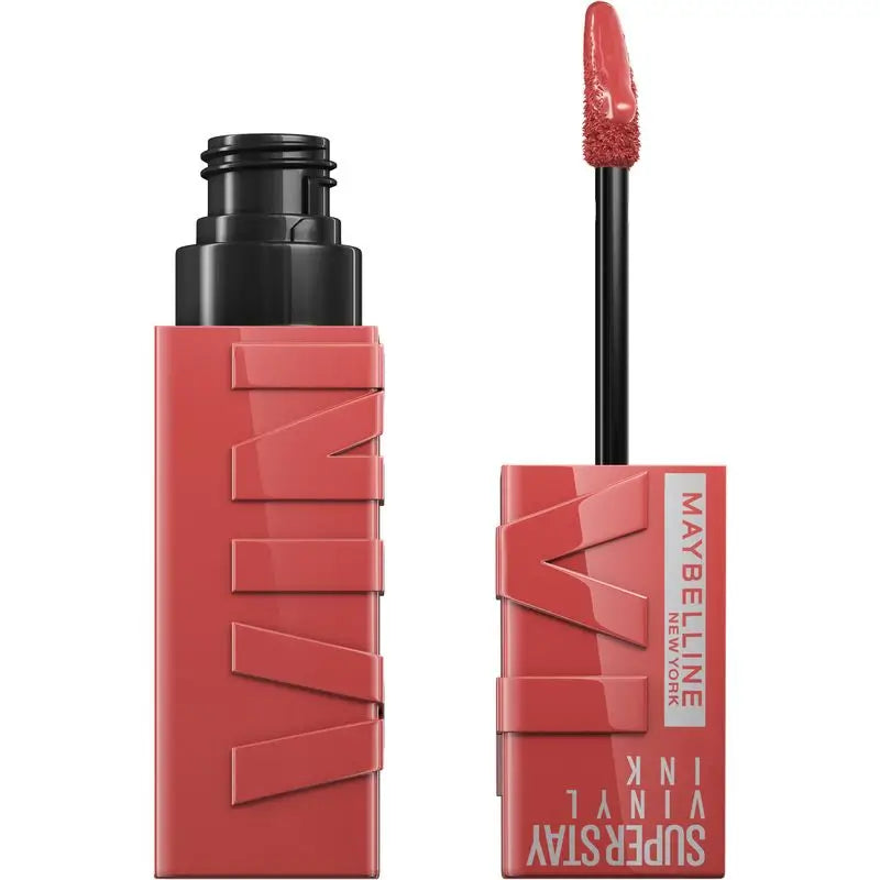 Maybelline New York Superstay Vinyl Ink Lipstick, Sombra 15 Peachy