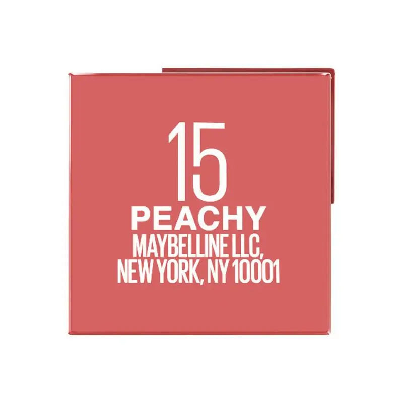 Maybelline New York Superstay Vinyl Ink Lipstick, Sombra 15 Peachy