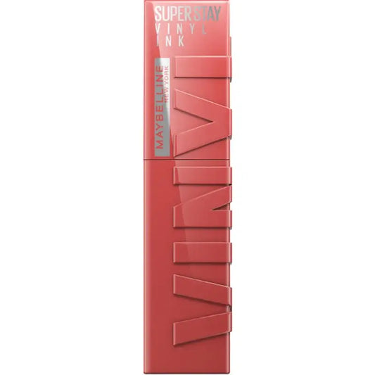 Maybelline New York Superstay Vinyl Ink Lipstick, Sombra 15 Peachy