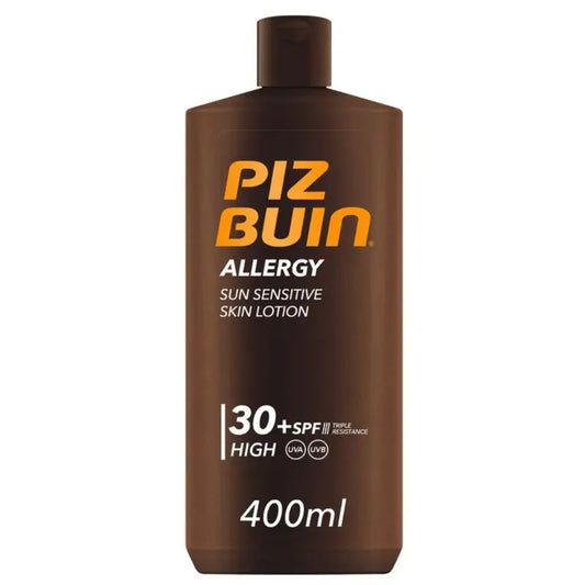 Piz Buin Allergy Protector Solar Corporal SPF 30 Loción para el cuerpo, Protección UVA/UVB 400ml