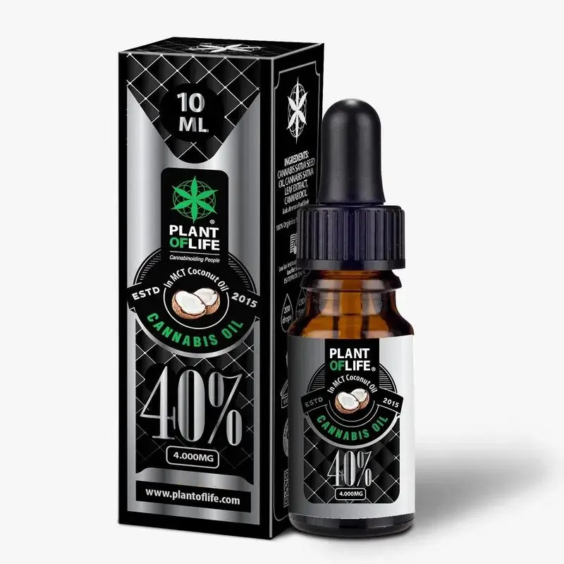 Óleo de coco Plant Of Life com CBD 40% , 10 ml