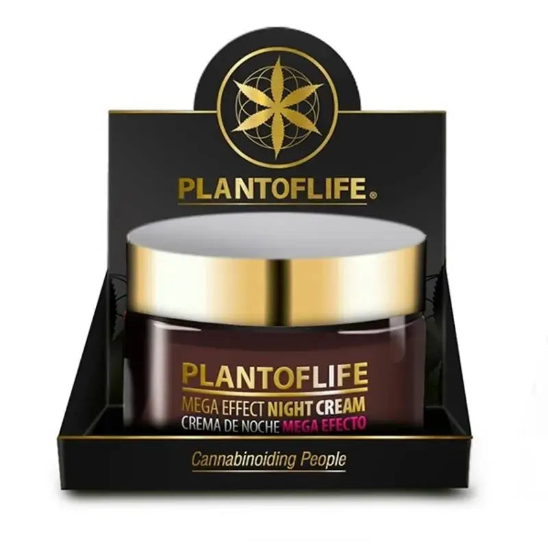 Plant Of Life Mega Effect CBD & Cbg Creme de Noite, 50 g